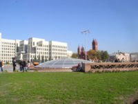 Independence Square in the centre of Minsk