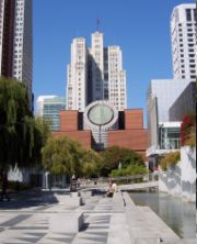 SFMOMA from Yerba Buena Gardens