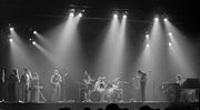 Pink Floyd performing at Earls Court, 1973