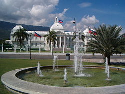 Presidential Palace in Port-au-Prince