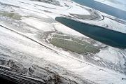 High Arctic from helicopter