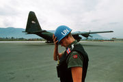 Norwegian Peacekeeper during the Siege of Sarajevo, 1992 - 1993, photo by Mikhail Evstafiev.