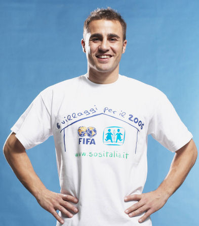 FIFA/SOS Ambassador Cannavaro