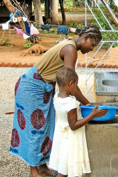 Everyday life continues, Tete, Mozambique