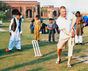 Flintoff in Kashmir