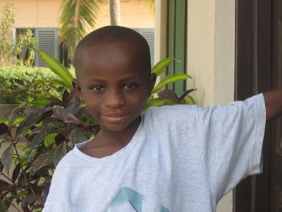 John in Ghana is supported by SOS Children