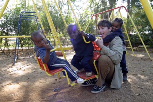 SOS Children’s Village in Tlokweng, Simon