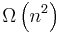 \Omega\left( n^2 \right)