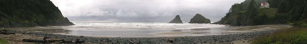 Panorama of Cape Cove