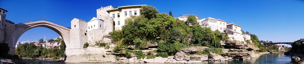 Mostar and river Neretva