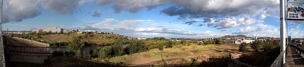 A panorama view of Ulan-Ude