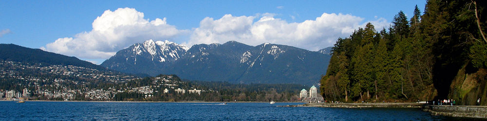 West Vancouver as seen from Stanley Park