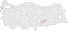 Location of Adıyaman