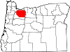 Clackamas County map