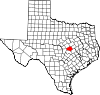 Bell County map