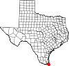 Cameron County map