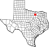 Denton County map