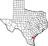 Nueces County map