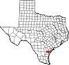 San Patricio County map