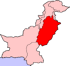 Map of Pakistan with Punjab highlighted.