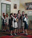 "In a Girls' School" by Ivan Vladimirov