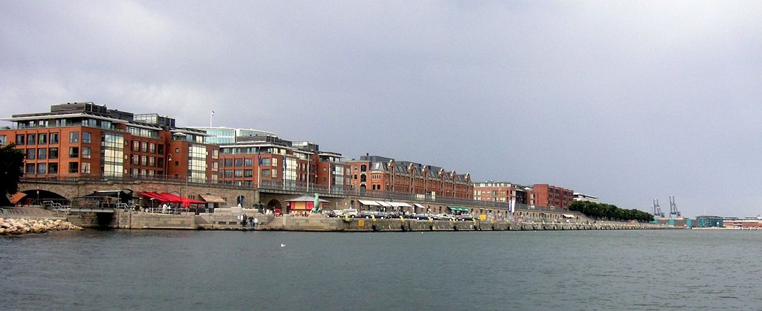 Panorama of Copenhagen Habour