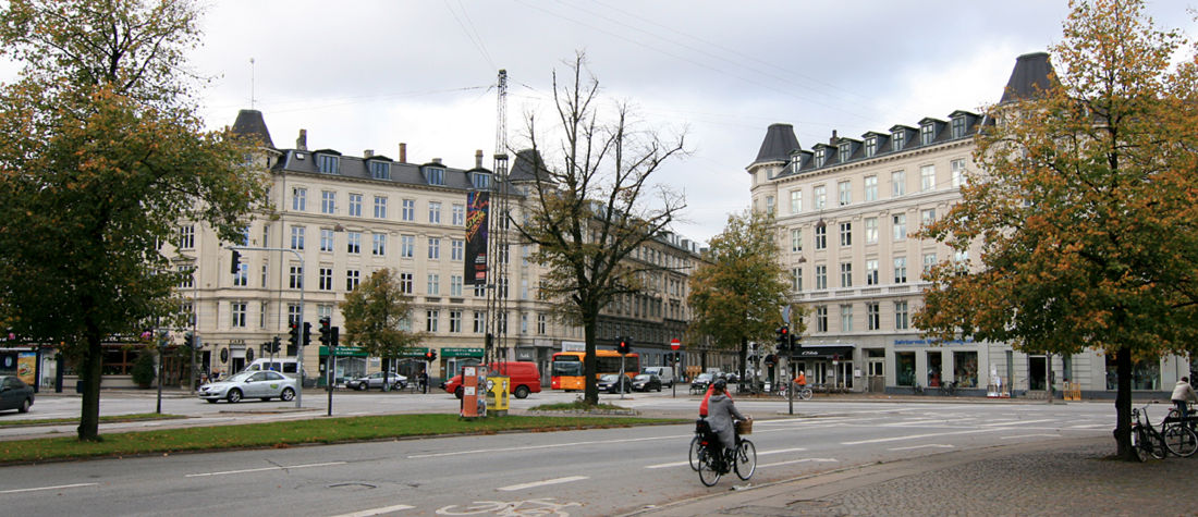 Panorama of Sølvtorvet Copenhagen