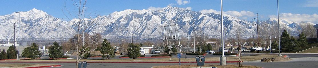 The Western Rocky Mountains provide an ideal setting for the Wasatch Front metropolitan area of Utah, but they also prevent the population from expanding eastward.