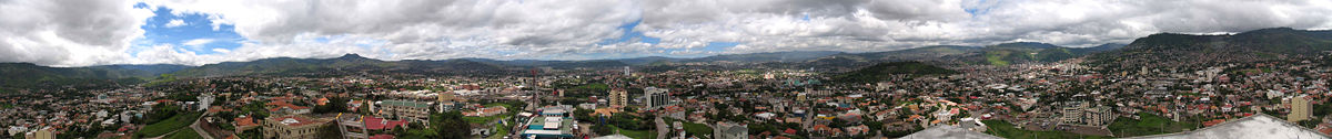 Panoramic View of Tegucigalpa