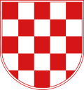 Coat of arms of Croatia, 1990