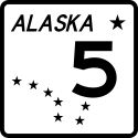 Alaska Route Marker