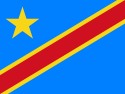 Flag of the Democratic Republic of the Congo (since 2006)