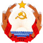 Coat of arms of Latvian SSR.png