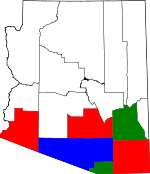 Map of Arizona highlighting Gadsden Purchase Counties.svg