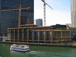 April 2006 view from Michigan Avenue Bridge with visible rebar