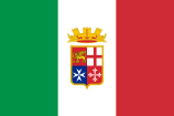 Variant flag of  the Italian Republic