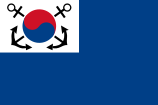 Variant flag of  South Korea