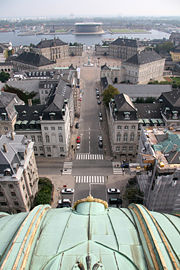 Skyline of City of Copenhagen