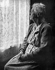 Elderly Woman , B&W image by Chalmers Butterfield.jpg