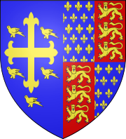 England Arms 1367-impale Confessor.svg