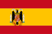 Flag of Spain under Franco 1938 1945.svg