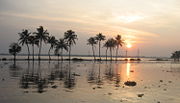 Kerala Backwaters Sunset.JPG