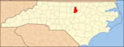 North Carolina Map Highlighting Durham County.PNG