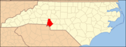 North Carolina Map Highlighting Mecklenburg County.PNG