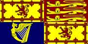 Royal Standard of the United Kingdom in Scotland