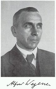 Alfred Wegener, around 1925