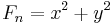 F_{n} = x^2 + y^2