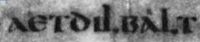 Aethelbald name on Ismere Diploma.jpg