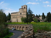 The church of San Donato near Urbino.