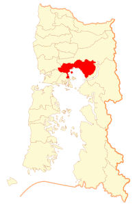 Location of the Commune of Puerto Montt